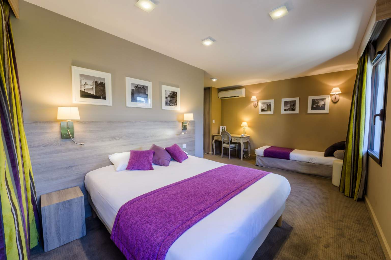 suite familiar - habitación familiar hotel Carcasona
